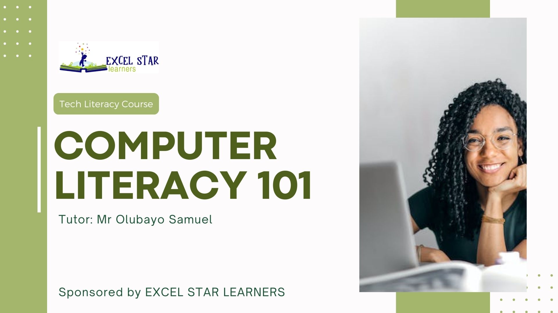 Computer Literacy 101 - For Teachers - Excel Star Learners